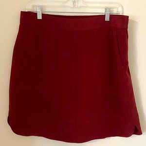 Madewell Silk Mini Skirt